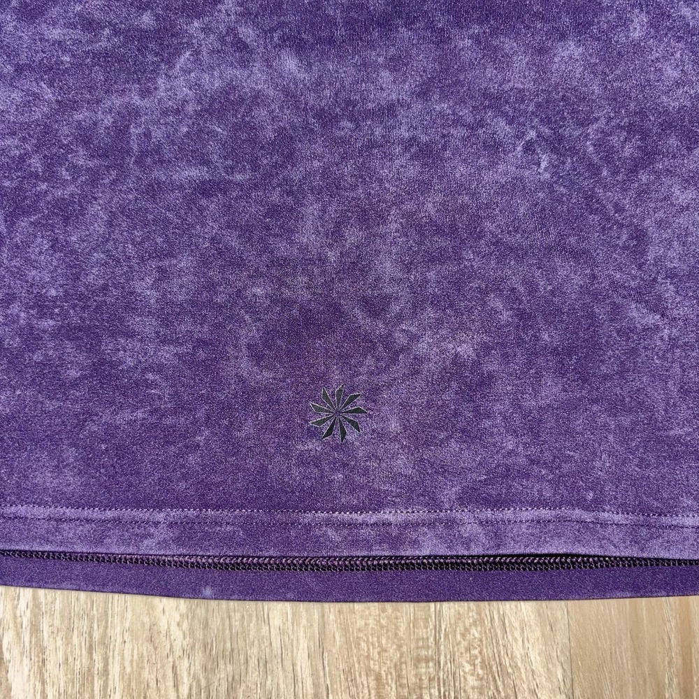 Athleta Conscious Crop Garment Wash Tank in Mythical Purple XS - Picture 3 of 7